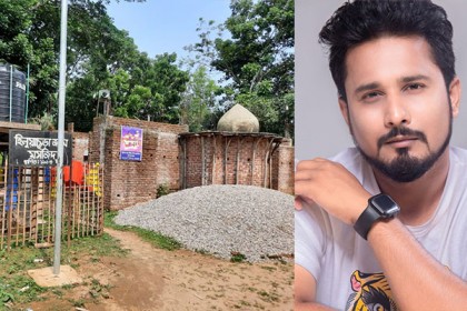 মসজিদ নির্মাণ করছেন গায়ক ইমরান