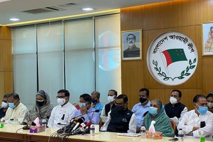 করোনা টিকা নিয়ে ক্যাম্পেইন করবে আওয়ামী লীগ