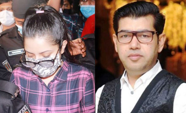 পরীমণি ও রাজকে গ্রেফতার দেখিয়েছে র‍্যাব

