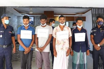 গাজীপুরে গরু বিক্রির ১৩ লাখ টাকা ডাকাতির ঘটনায় গ্রেফতার ৪