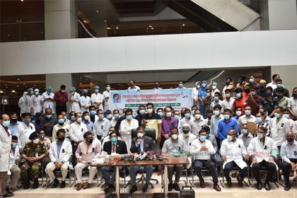 চালু হলো বঙ্গমাতা বেগম ফজিলাতুন নেছা মুজিব কোভিড ফিল্ড হাসপাতাল 

