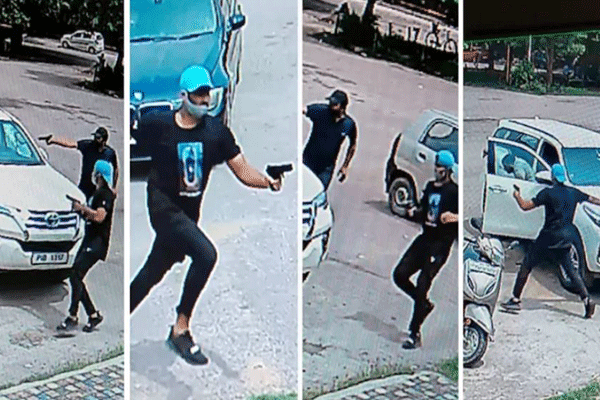 তরুণ নেতাকে গুলি করে হত্যার দৃশ্য ধরা পড়ল সিসিটিভিতে