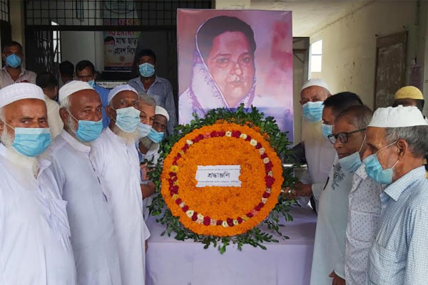 চরভদ্রাসনে বঙ্গমাতা বেগম ফজিলাতুন নেছা মুজিবের জন্মদিনে শ্রদ্ধাঞ্জলী