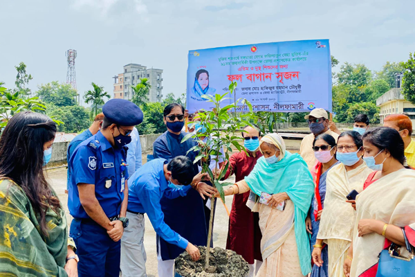 নীলফামারীতে বঙ্গমাতার জন্মবার্ষিকী উদযাপন