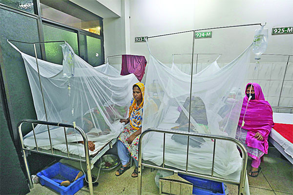 করোনার মধ্যে ডেঙ্গুর দাপট