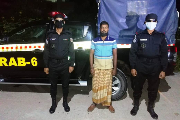 বাগেরহাট ১১৩৫ পিস ইয়াবসহ মাদক ব্যবসায়ী আটক 