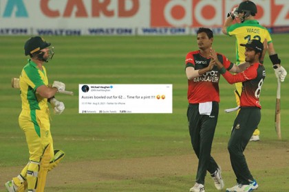 ৬২ রানে অলআউট, অস্ট্রেলিয়ার কাঁটা ঘায়ে নুনের ছিটা ভনের