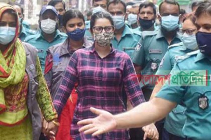 কারাগারে পরীমণি, ১৫ দিন কোয়ারেন্টিনে থাকবেন রজনীগন্ধায়