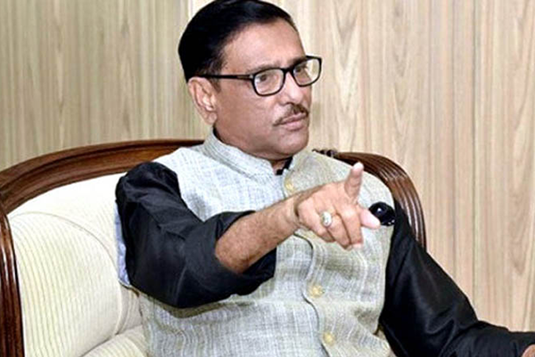 নাশকতামূলক কর্মকাণ্ডে লিপ্তদের বিরুদ্ধে ব্যবস্থা নেওয়া হবে: ওবায়দুল কাদের