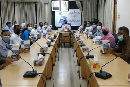 শাবির বার্ষিক প্রতিবেদনের মোড়ক উন্মোচন 