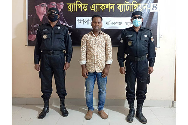 গাজীপুরে ইয়াবাসহ গ্রেফতার ১ 