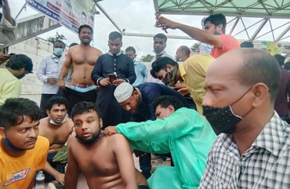 চন্দ্রিমা উদ্যানে বিএনপি-পুলিশ সংঘর্ষ