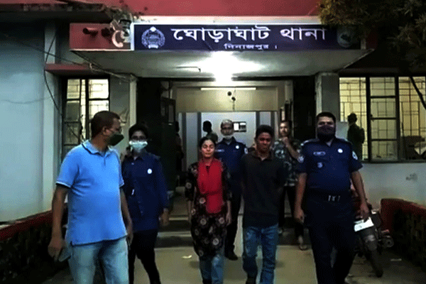 দিনাজপুরে অপহৃত স্কুলছাত্রী উদ্ধার, নারীসহ গ্রেফতার ২