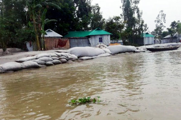 তিস্তার পানি বিপৎসীমার ২২ সেন্টিমিটার ওপরে, নিম্নাঞ্চল প্লাবিত

