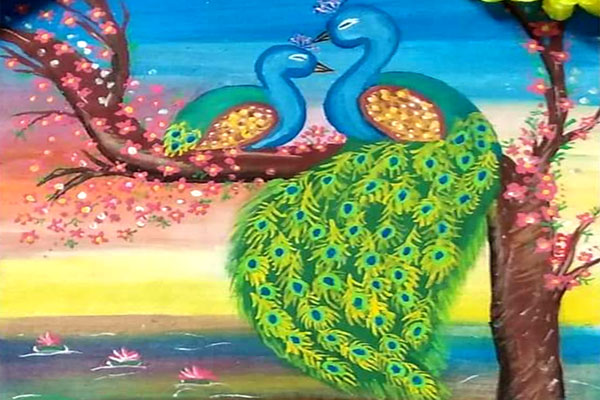 ছবি এঁকেছে..