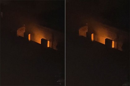ওয়ারীতে গোডাউনে আগুন

