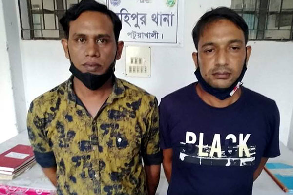 
কলাপাড়ায় দুই জুয়াড়ি গ্রেফতার