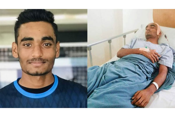মাথায় সফল অস্ত্রোপচার, সেরে উঠছেন যুব ক্রিকেটার তৌহিদুল

