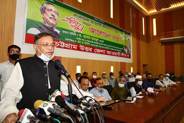 'সম্পূর্ণ মিথ্যা এবং অসত্যের ওপর বিএনপির রাজনীতি দাঁড়িয়ে আছে'

