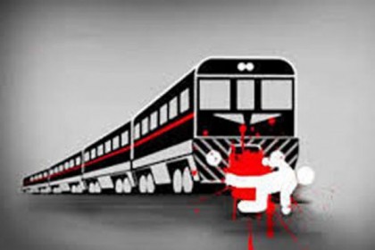 মগবাজারে ট্রেনের ধাক্কায় অজ্ঞাত যুবকের মৃত্যু