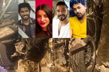 সড়ক দুর্ঘটনায় আহত ‘নেটওয়ার্কের বাইরে’র অভিনেতারা
