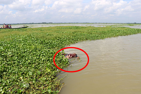 নিখোঁজের ৩৬ ঘণ্টা পর নৌকার মাঝির লাশ উদ্ধার