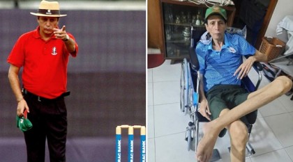 হাসপাতালে আম্পায়ার নাদির শাহ
