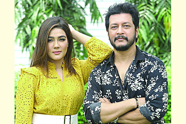 প্রথমবার ওয়েব ফিল্মে ইমন-মাহী