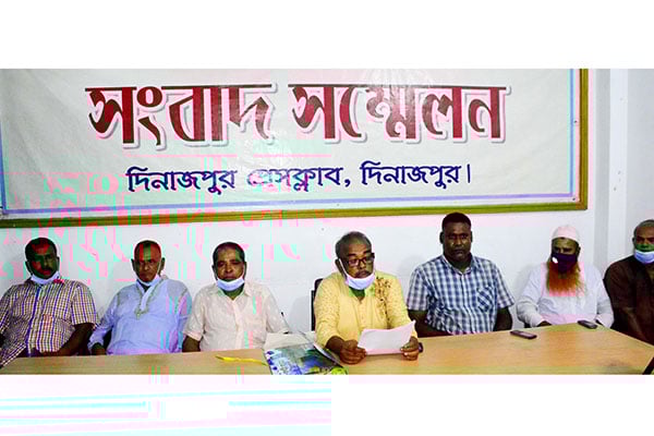 দিনাজপুরে পণ্যবাহী গাড়ির শ্রমিকদের ৭২ ঘণ্টার কর্মবিরতি 