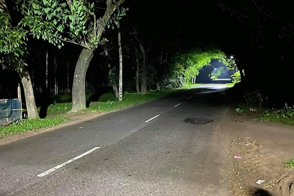 আলোকিত হচ্ছে মৌলভীবাজার বড়লেখা-জুড়ী আঞ্চলিক সড়ক