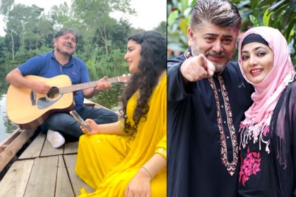 মেয়ের সঙ্গে গান গেয়ে ভাইরাল নায়ক নাঈম (ভিডিও)