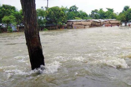 ৯ নদীর পানি ২১ পয়েন্টে বিপৎসীমার ওপরে


