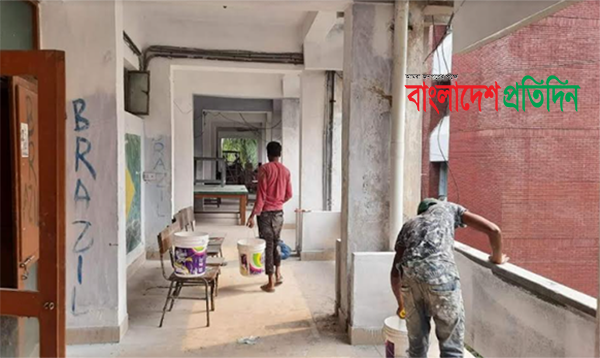 ঢাবিতে চলছে হল খোলার প্রস্তুতি