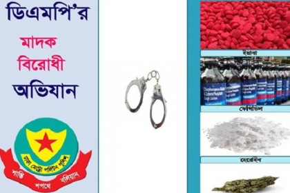 মাদক বিক্রি-সেবনের অভিযোগে রাজধানীতে গ্রেফতার ৪১ 

