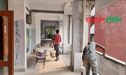 ঢাবিতে চলছে হল খোলার প্রস্তুতি