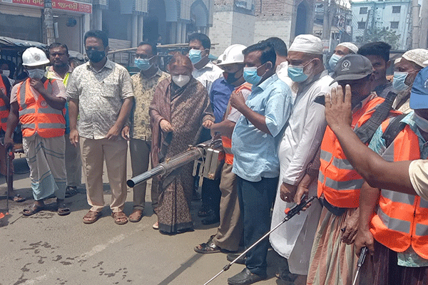 ব্রাহ্মণবাড়িয়ায় মশক নিধন কার্যক্রম উদ্বোধন 