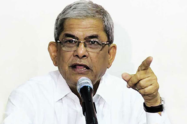 তল্লাশির নামে নেতাকর্মীদের হয়রানির অভিযোগ মির্জা ফখরুলের

