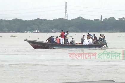 বরিশালের বিভিন্ন নদ-নদীর পানি বৃদ্ধি, তলিয়ে গেছে নিচু এলাকা