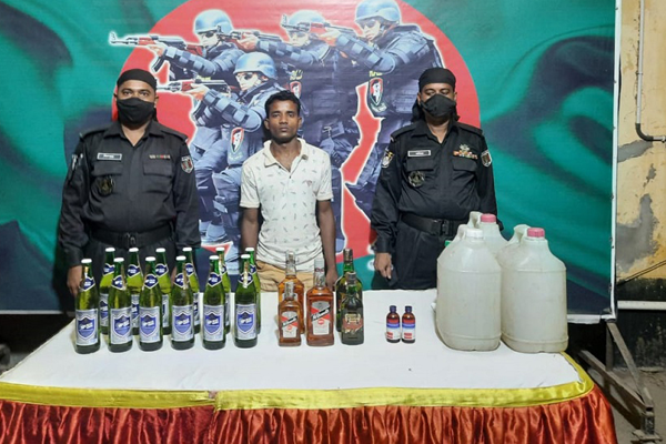 ব্রাহ্মণবাড়িয়ায় মাদক ব্যবসায়ী গ্রেপ্তার
