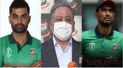 তামিম-রিয়াদের মধ্যে বিরোধ নেই, তামিম বিশ্বকাপ থেকে নিজেকে সরিয়ে নিয়েছেন: পাপন


