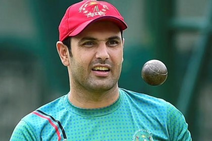 বিশ্বকাপে আফগান ক্রিকেট দলের নতুন অধিনায়ক মোহাম্মদ নবী

