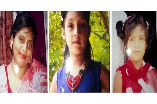 স্কুলে যাওয়ার সময় দুই মেয়েসহ মা নিখোঁজ