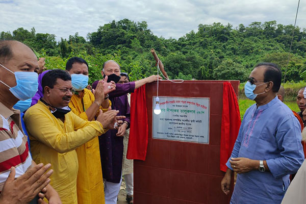 ৫৮ বছর পর কাপ্তাইয়ে ব্যাঙছড়িতে বিদ্যুৎ সংযোগ