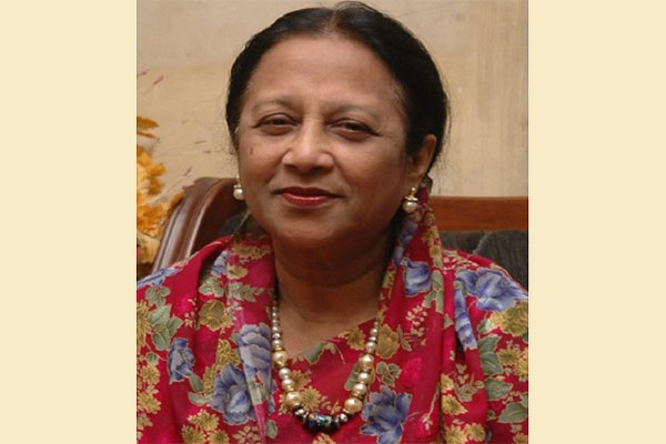 জাপার সংসদ সদস্য মাসুদা রশিদ চৌধুরী আর নেই