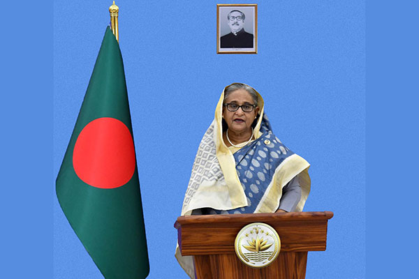 টেকসই ভবিষ্যত নিশ্চিত করার জন্য প্রধান অর্থনীতির দেশগুলোর ভূমিকা চান প্রধানমন্ত্রী


