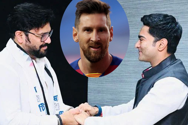 মেসি কখনো বার্সেলোনা ছাড়তে চাননি, বাধ্য করা হয়েছে : বাবুল সুপ্রিয় 

