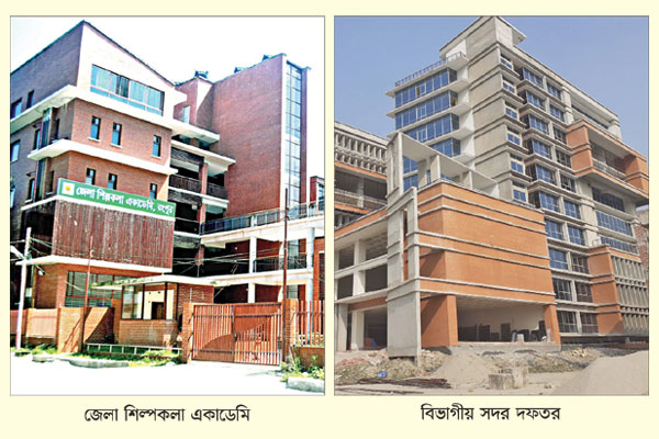 উন্নয়নে বদলে যাচ্ছে রংপুর