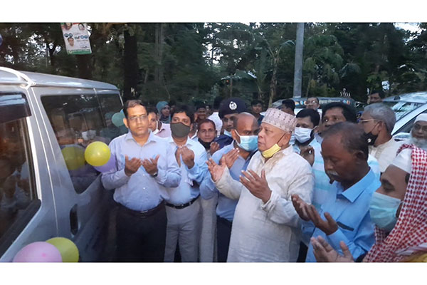 গ্রামীণ স্বাস্থ্যসেবায় লক্ষ্মীপুরে এ্যাম্বুলেন্স সার্ভিস চালু