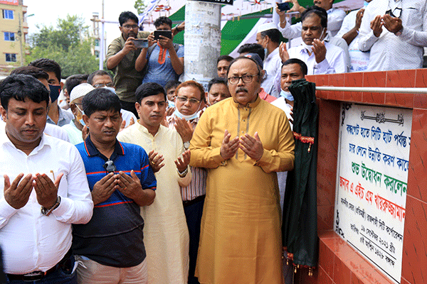 রাজশাহীতে চার লেন সড়ক উন্নীতকরণ কাজের উদ্বোধন