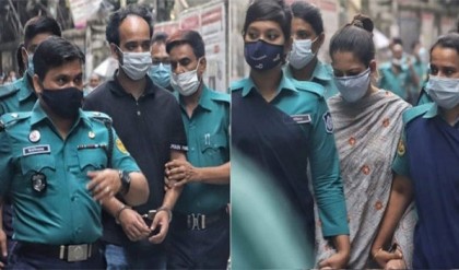 রাসেলের একদিনের রিমান্ড, কারাগারে শামীমা 

